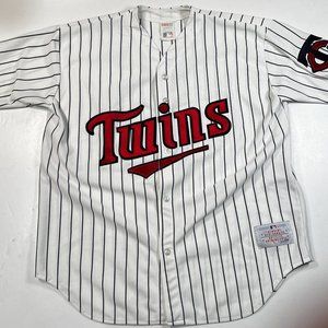 Minnesota Twins CCM Maska MLB  Baseball Jersey Mens XL Pinstripe Vintage‎ Canada